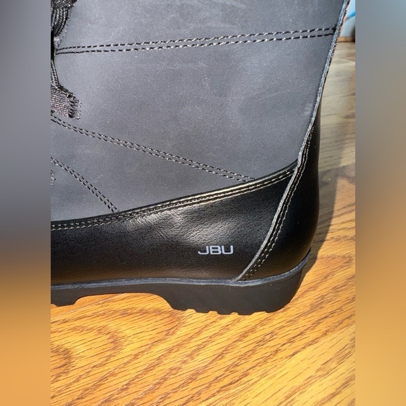 JBU Colorado black faux fur, water resistant, memory foam boots woman size 9 - Picture 9 of 13